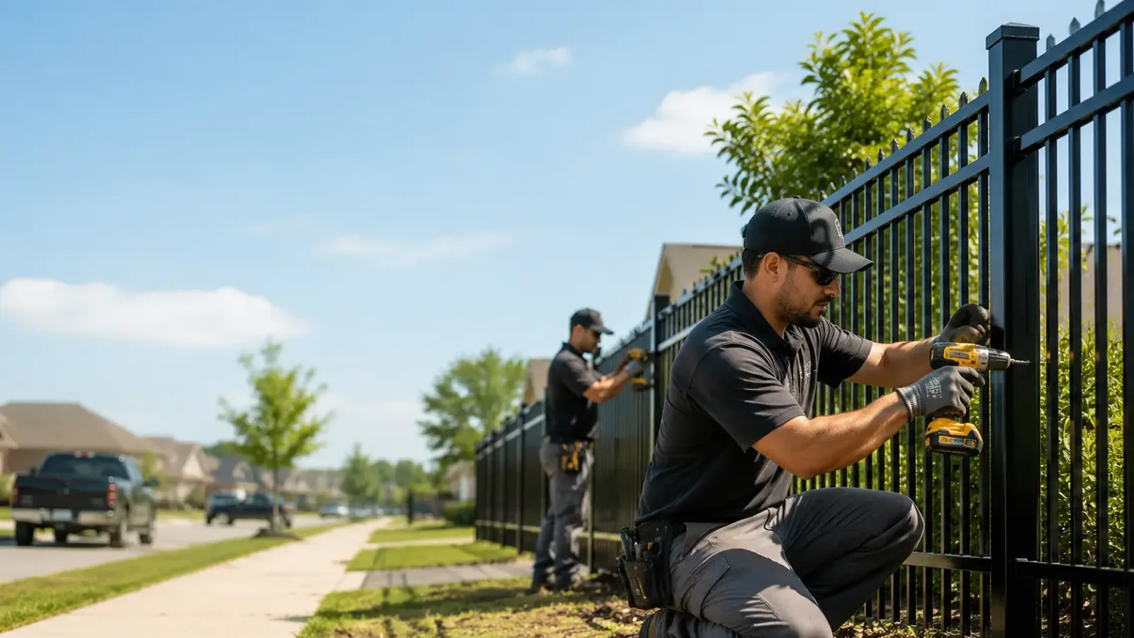 Metal Fence Installation in Emerson, IA
